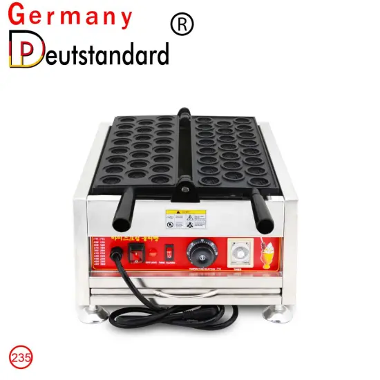 commercial walnut waffle machine