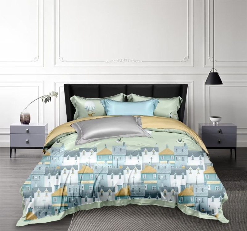 Custom 100% Modal Bedding Set: Silky 4pcs Comforter Set for Luxury Bedding