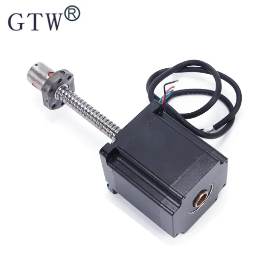 Exploring Nema 34 and 86mm Ball Screw Linear Stepper Motors in CNC Machines