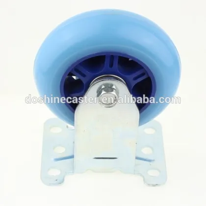 4 inch/100mm trolley PU caster wheel