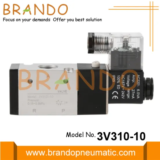 3V310-10-NC Airtac Type 3/2 Way Pneumatic Solenoid Valve