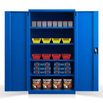 Five-Shelf Metal Heavy Duty Steel Garage Workshop Tool Storage Cabinet System: Your Ultimate Organization Solution