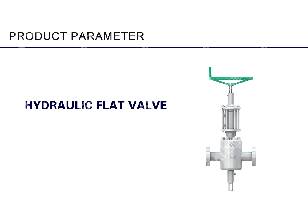 Hand operated flat valve