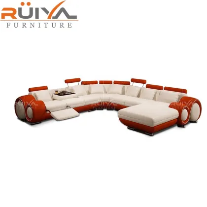 2020 New Trendy Kuka Leather Sofa Set - Genuine Leather Design