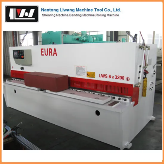QC12Y-6X2500 carbon steel shearing machine