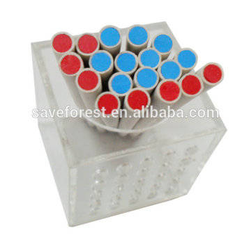 7" clear wax crayon coloured pencil