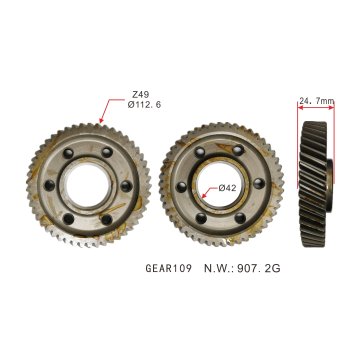 Auto Parts Transmission GEAR FORISUZU 5T88