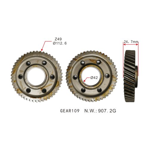 Auto Parts Transmission Gear Forisuzu 5t88