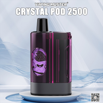 Crystal Pod Vape 2500 Batería