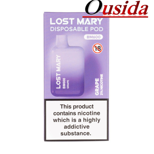 Lost mary BM600 Disposable Vape Puff Bars