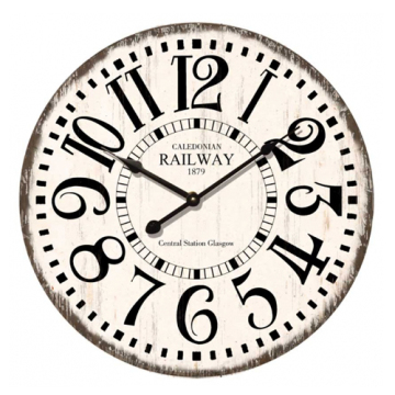 Antique Big railway clock