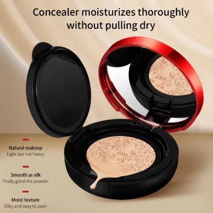 MIDUO OEM 12G Cushion Makeup: Tinted Whitening Moisturizer with Long-Lasting BB Cream