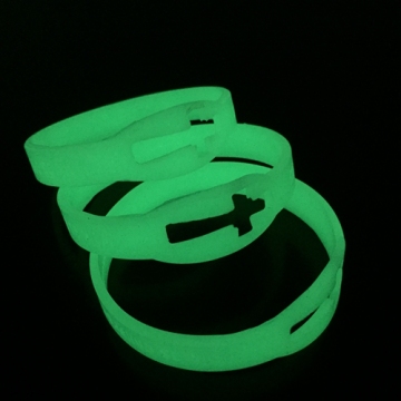 Glow In the Dark Silicone Wristbands