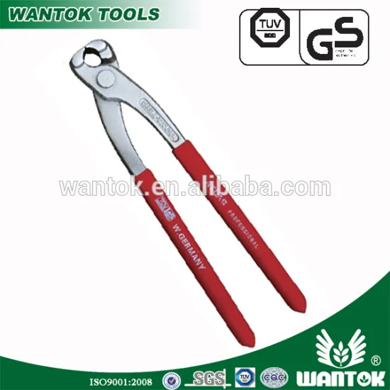 Germany type carpenter's Pincer With Double Color Dipped Handle