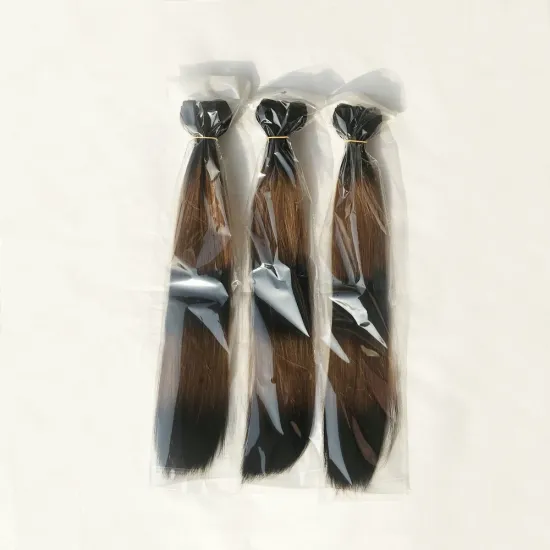 Ombre color Hair weave dyed bleached,distributor wholesale vendor tiger skin color virgin Brazilian double drawn human hair weft