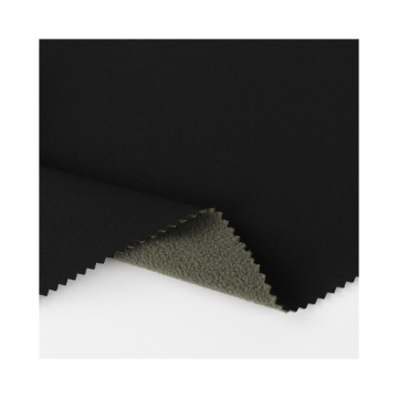 High Quality Recycled 100D 4Way Stretch Bonded Polar Fleece for Sportswear