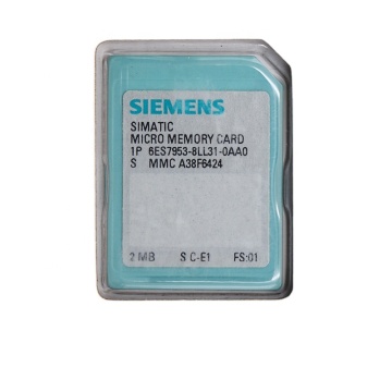 1 Year Warranty: New and Original SIMATIC S7 Micro Memory Card - 6ES7953-8LL31-0AA0 by Siemens - Best Price Offered