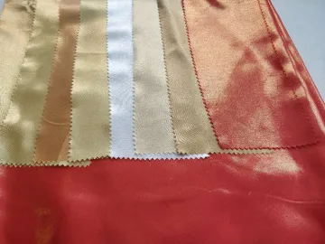 Polyester Satin Foil Fabric