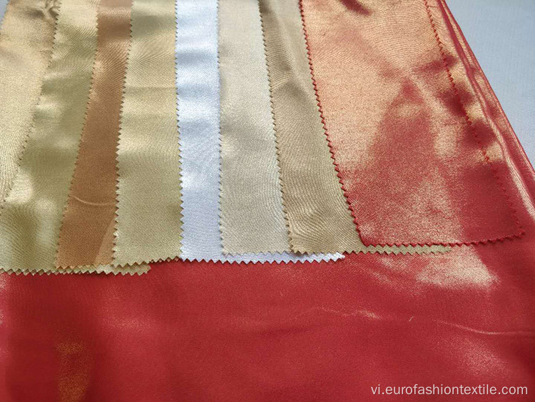 Vải Polyester Satin Foil