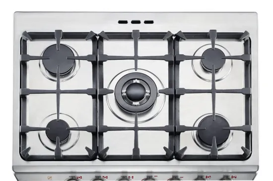 5-Burners gas stove with bakery oven Bolivia