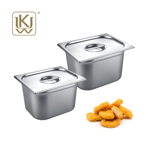 UKW Staliess Steel Gastronorm Pans com tampas