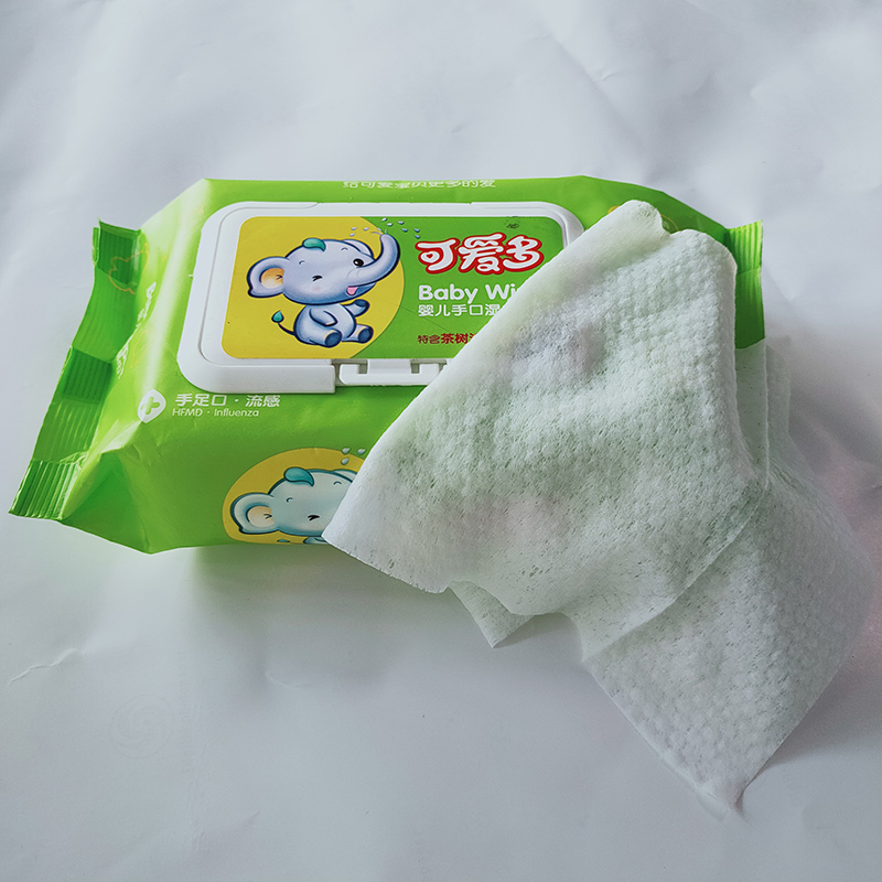 Éco-lingettes pour bébé naturel en bambou.