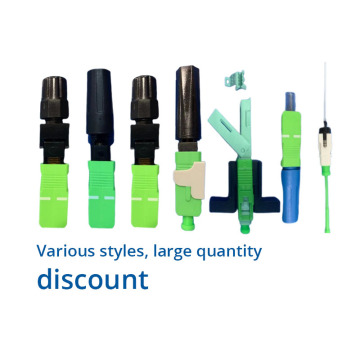 High Quality Discounts FTTH SC APC UPC Optical Fiber Connectors