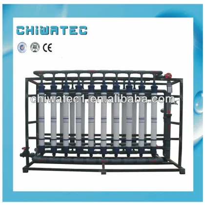 Large capacity ultrafiltration system drinkable water machine