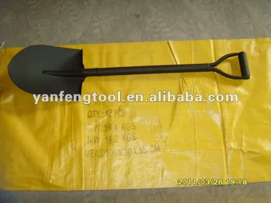 All metal handle shovel S503MBY for farming and gardening