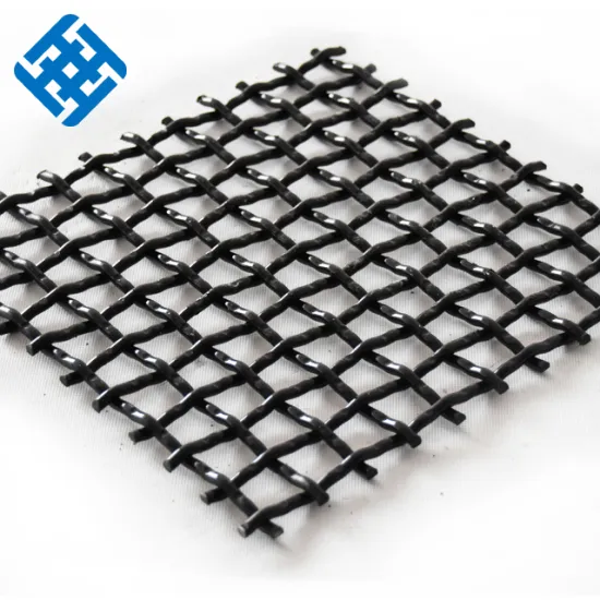 Customized 1/2 Inch Stainless Steel Crimped Woven Vibrating Screen Cloth