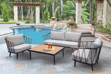 New design rattan sofa wicker outdoor furniture
