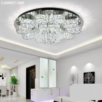 hot sale chandeliers chrome crystal lamp with remote