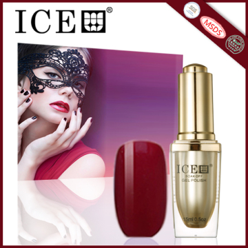 top fashion high quality new gel polish ICE soak off base coat 15ml