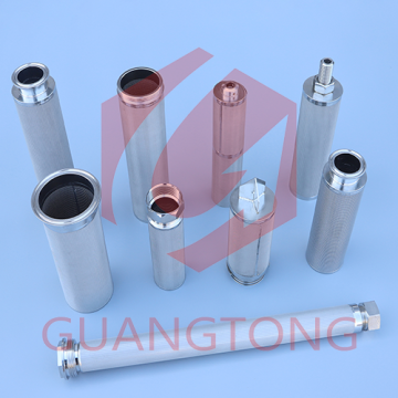 Customized sintered filter connector