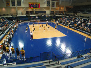 Anti-slip Multi-purpose Suspended Interlocking Plastic Outdoor Volleyball Court Flooring