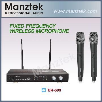 Manztek UK-600 Professional UHF Wireless Microphone