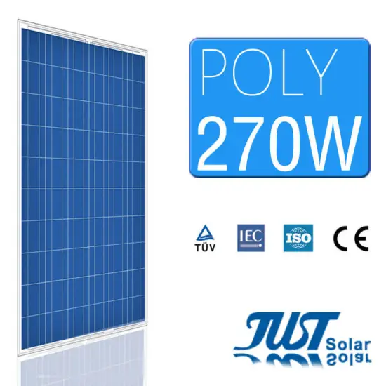 High Efficiency 270W Polycrystalline Solar Power Panel