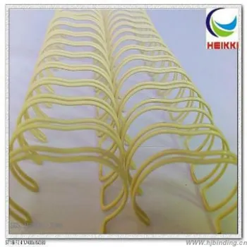 Precut double wire for binding in carton