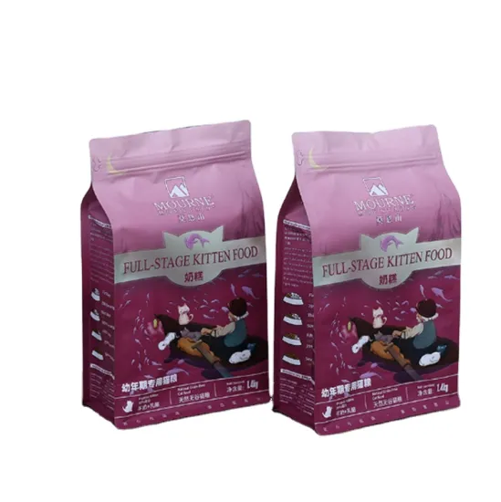 Biodegradable Feature and Plastic Material Printed For Dog Food For Pet Food For Coffee Packaging Aluminum Foil Standing Up Bag