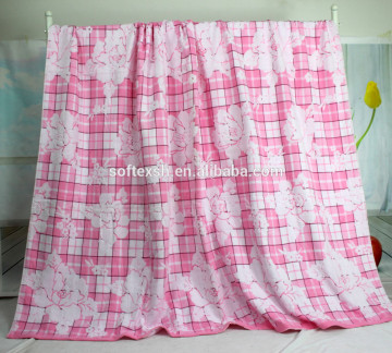 100% cotton jacquard towelling coverlet