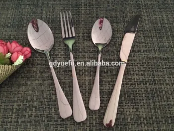 18/10 rose gold plated flatware wholesale top choice mirror polish dinnerware