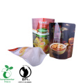 Recyclable muesli bag with logo Stand up pouch