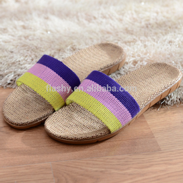 Wholesale flat slipper bamboo slipper womens 2015