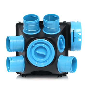 Self-Balancing Ventilation Exhaust Fan for Whole House - 4 Inlets, 750 m³/h, 220V/50Hz