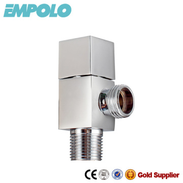 Brass Chrome Plated Angle Stop Valve For Toilet JF104