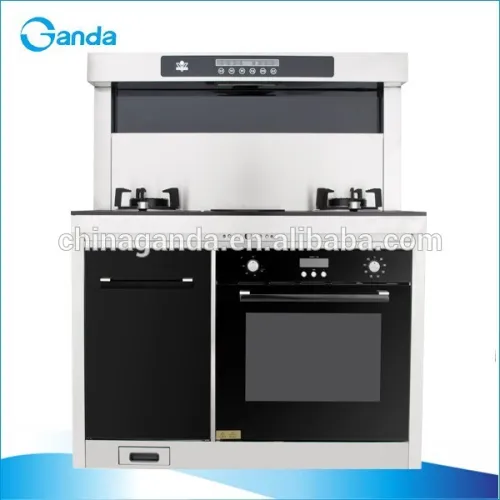 Two Burner Gas Stove+electric Oven+range Hood+sterilizer