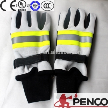 Kevlar heat resistant gloves fire fighting cut resistant gloves for sale