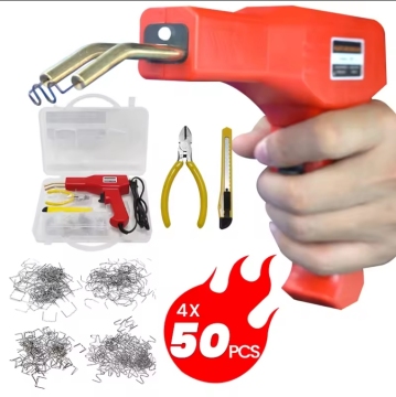 PVC Air Heat Welder Welder Gun Tool Kit untuk perbaikan dan pengelasan plastik