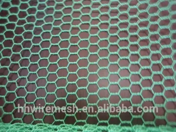 PVC coated chicken wire mesh/hexagonal wire netting manufacturer(Factory)