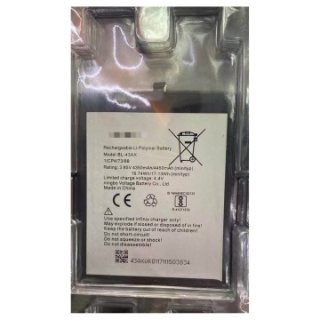 أسعار المصنع بطارية ليثيوم أيون 4350mAh BL-43AX BL-42AX لـ Infinix X603 X572
